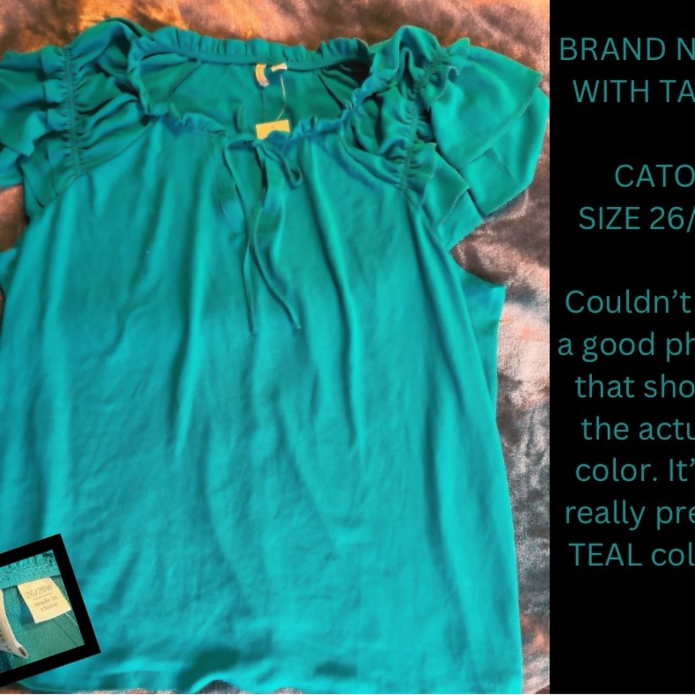 NWT Plus Size Dressy Top